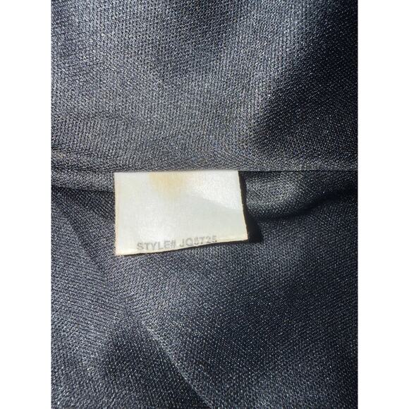 Anthropologie Blue Green Embroidered Brocade Fit & Flare Floral Mini Dress 0 - Picture 5 of 9